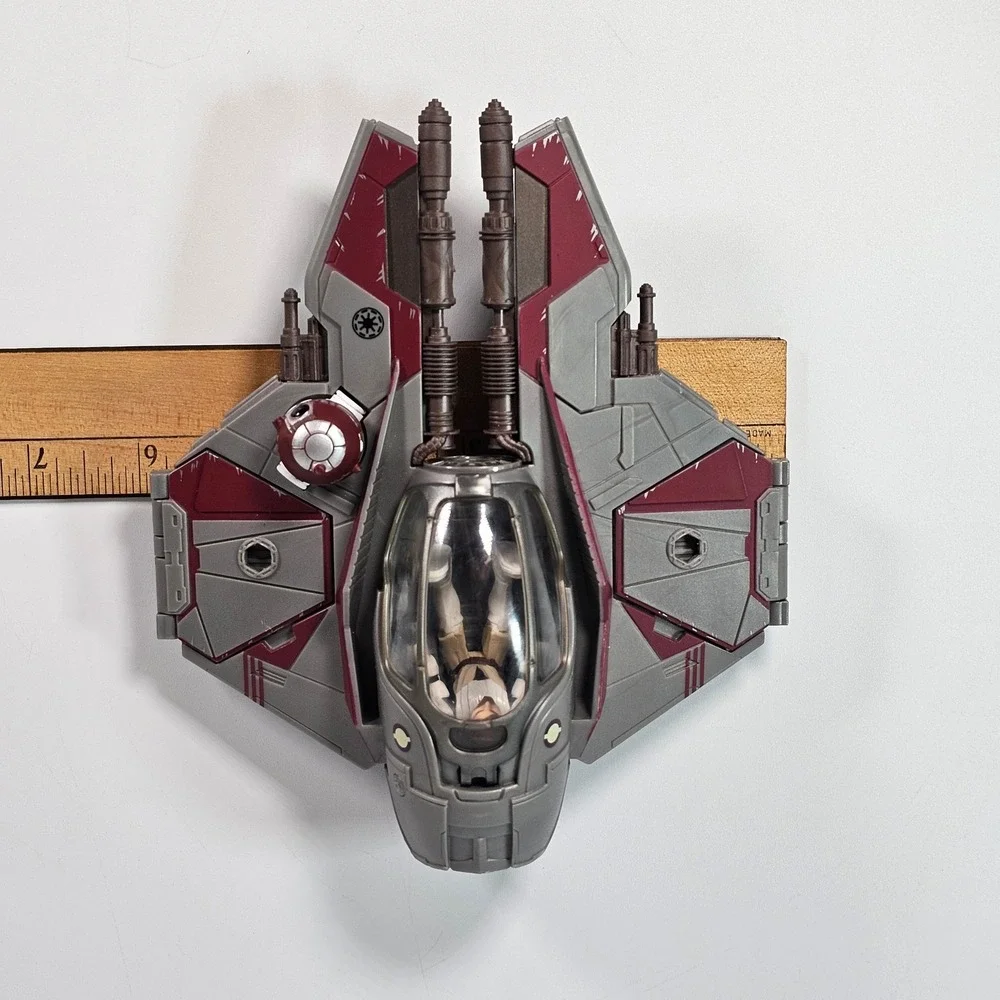 Star Wars Mission Fleet Obi-Wan Kenobi Jedi Starfighter Action Figure & Vehicle